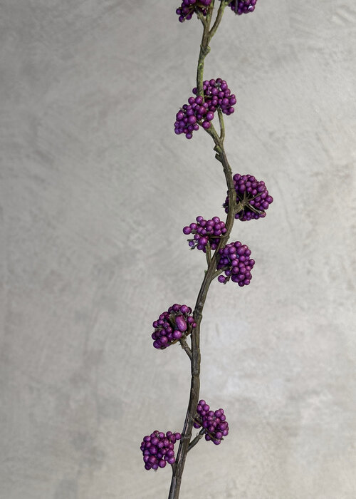 Callicarpa Branch - Purple - 105cm