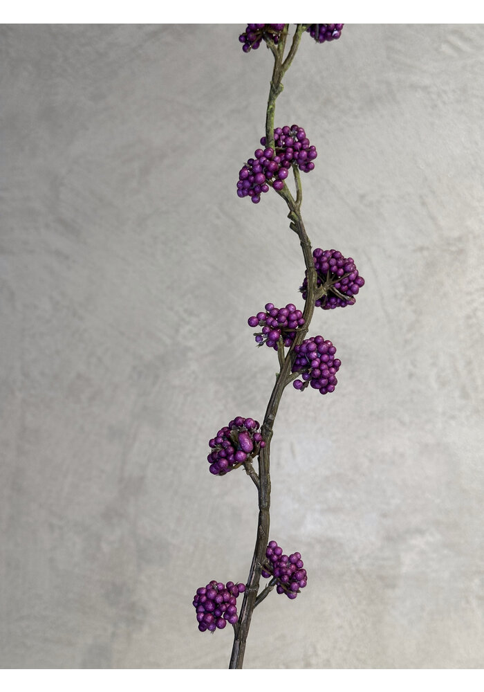 Callicarpa Branch - Purple - 105cm