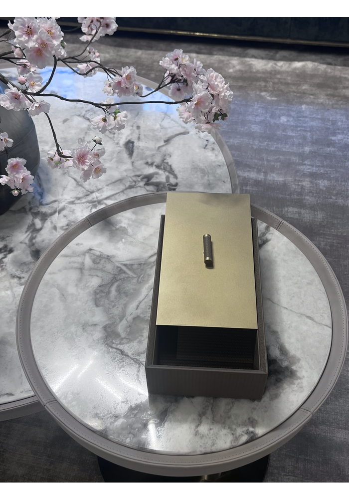 Box Iside - Firenze Taupe/Brass