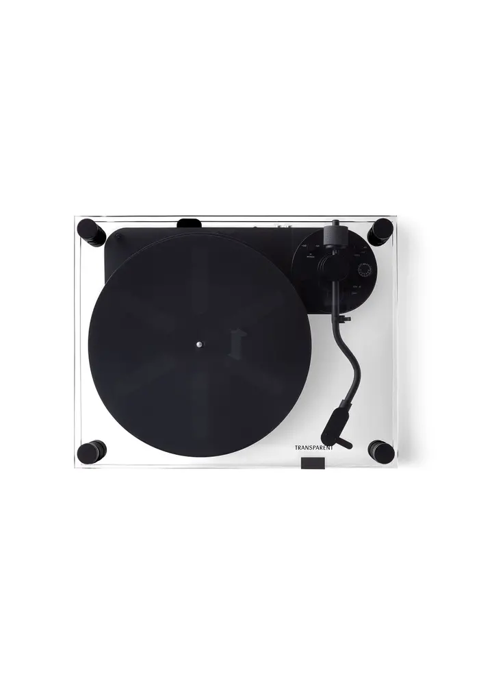 Transparent Turntable - Black