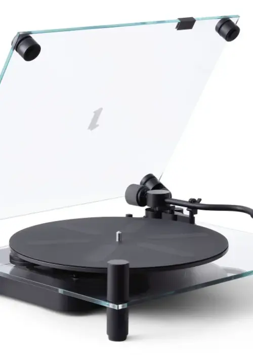 TRANSPARENT -  Transparent Turntable - Black