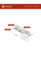 Kobayashi Workflow Engineering Cocktail Station | KB-1600-D1