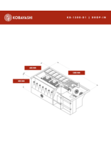 Kobayashi Workflow Engineering Cocktail Station | KB-1300-D1