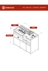 Kobayashi Workflow Engineering Cocktail Station | KB-1300-S2
