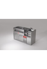 Kobayashi Workflow Engineering Cocktail Station | KB-1600-S3 | Cool unit