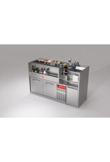 Kobayashi Workflow Engineering Cocktail Station | KB-1600-S3 | Cool unit