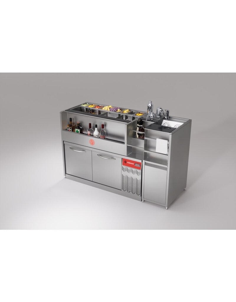 Kobayashi Workflow Engineering Cocktail Station | KB-1600-S3 | Cool unit