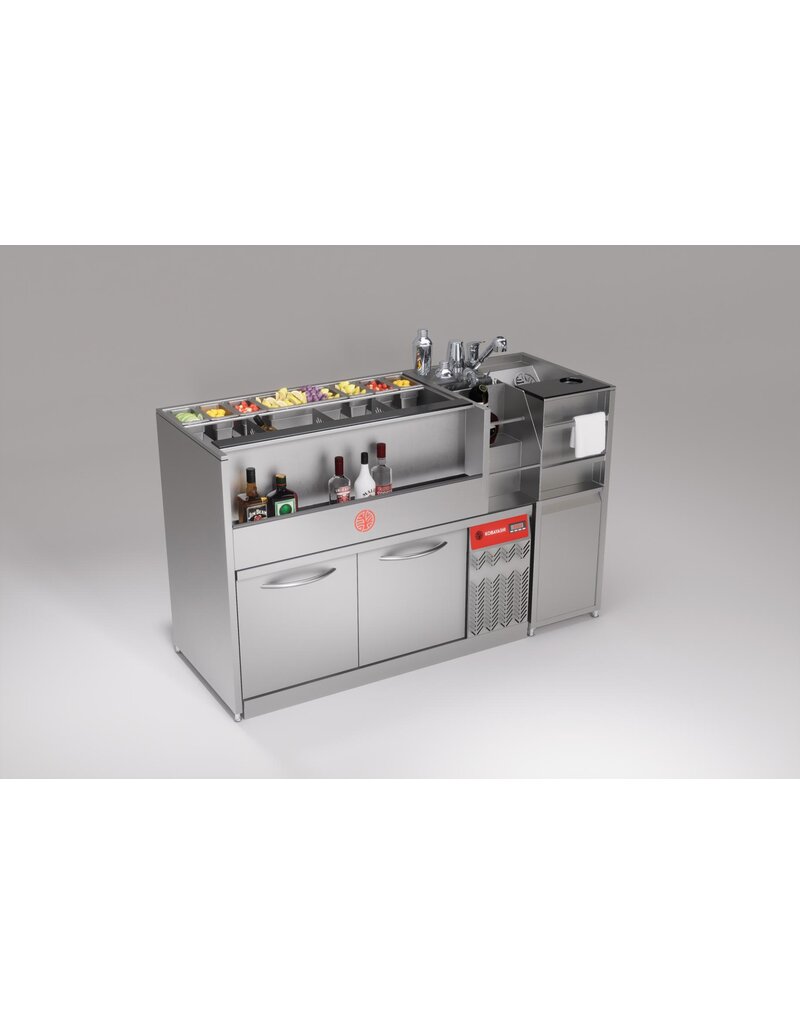 Kobayashi Workflow Engineering Cocktail Station | KB-1600-S3 | Cool unit