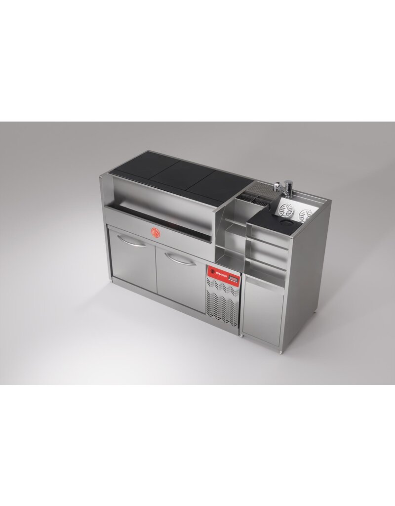 Kobayashi Workflow Engineering Cocktail Station | KB-1600-S3 | Cool unit