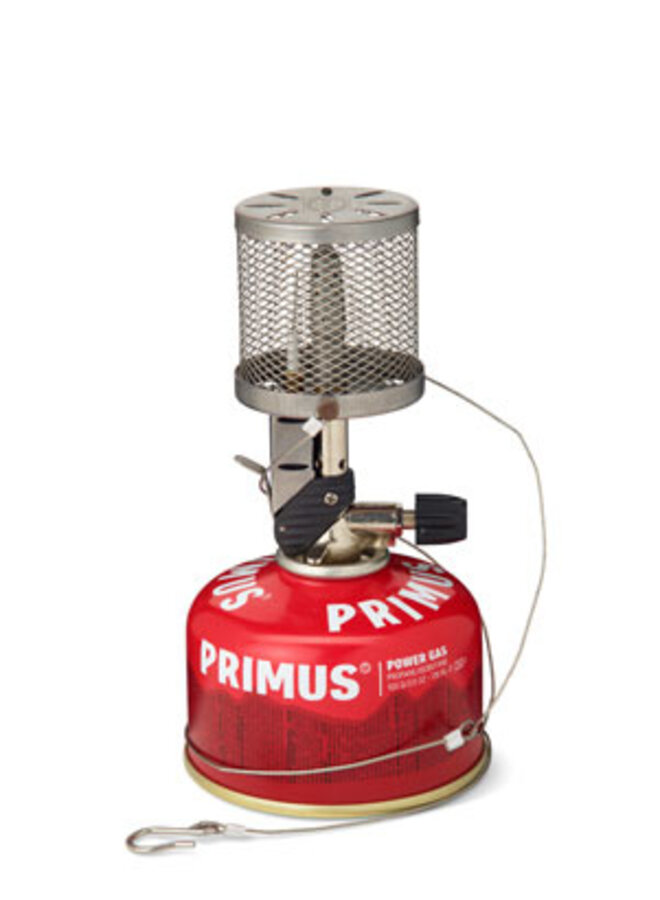 Primus gas lamp met gaas