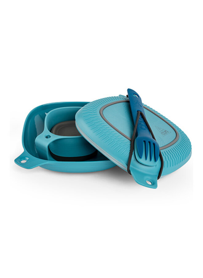 Lunch kit blauw