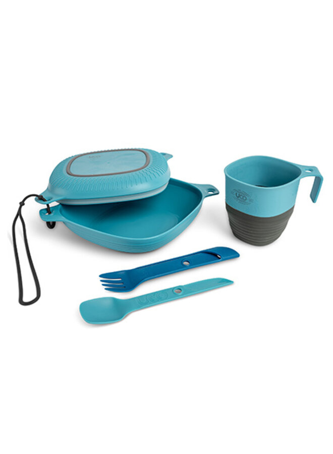 Lunch kit blauw