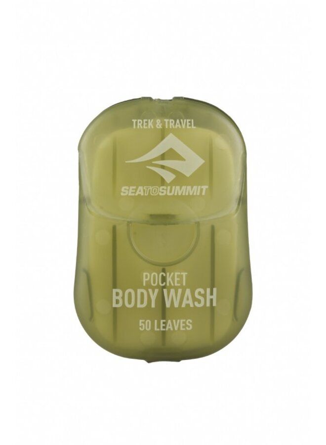 Pocket body wash