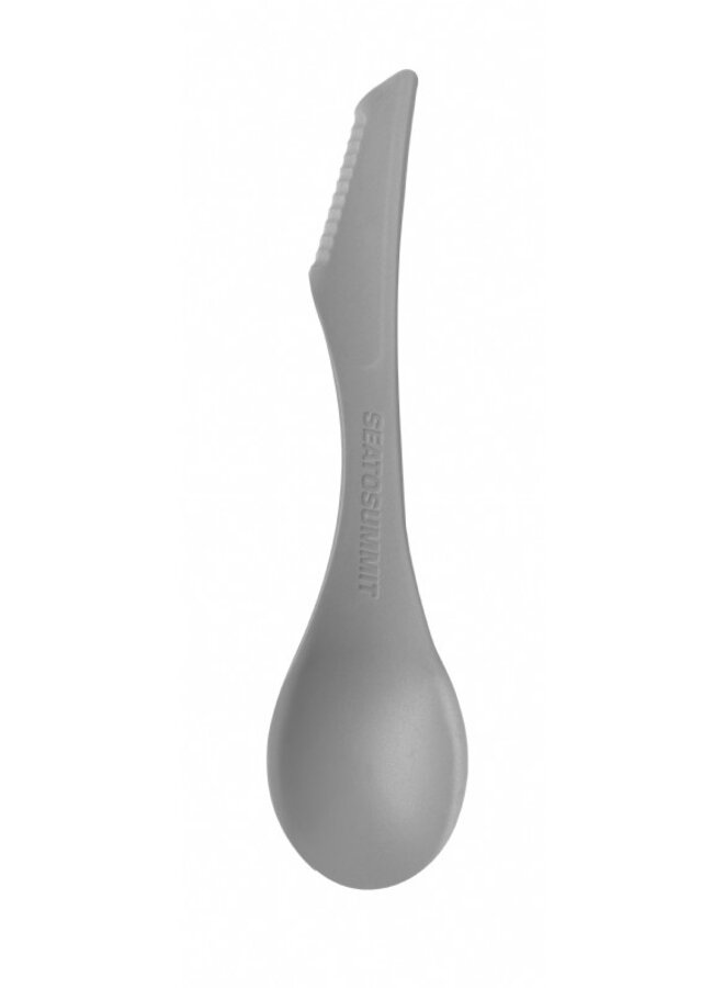 Delta spork camping bestek grijs mes/lepel