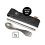 Eco Spork'n Straw Titanium Kit