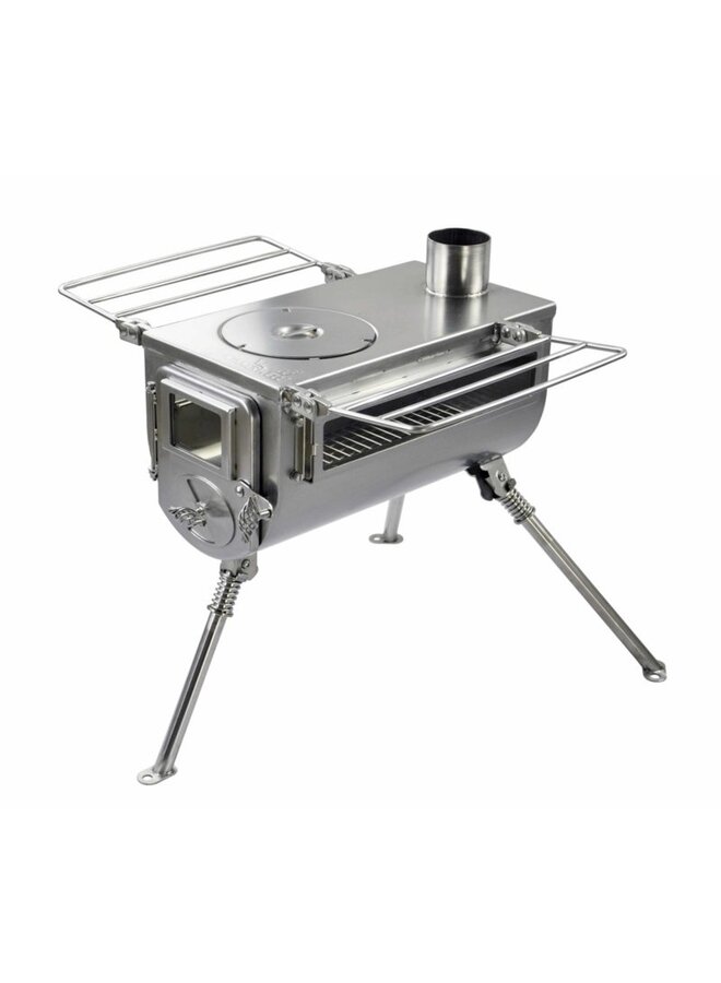 Woodlander Double View Medium sized Cook Camping Stove