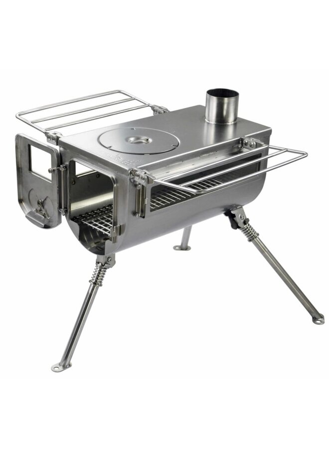 Woodlander Double View Medium sized Cook Camping Stove