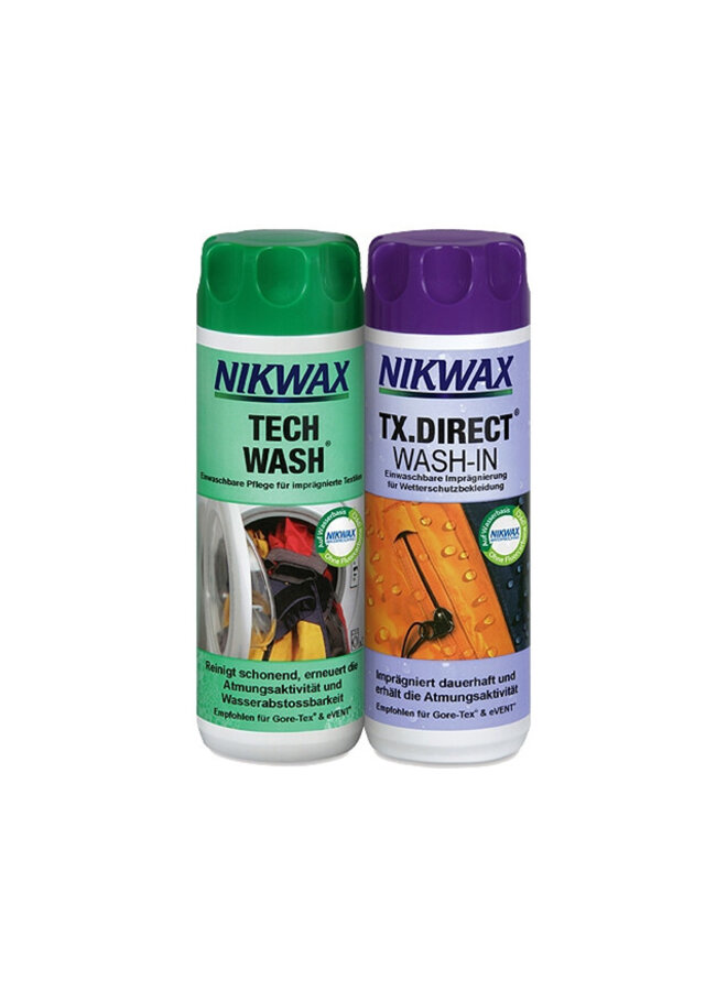 Nikwax  Tech Wash & tx Direct Twin Pack 300 ml ml