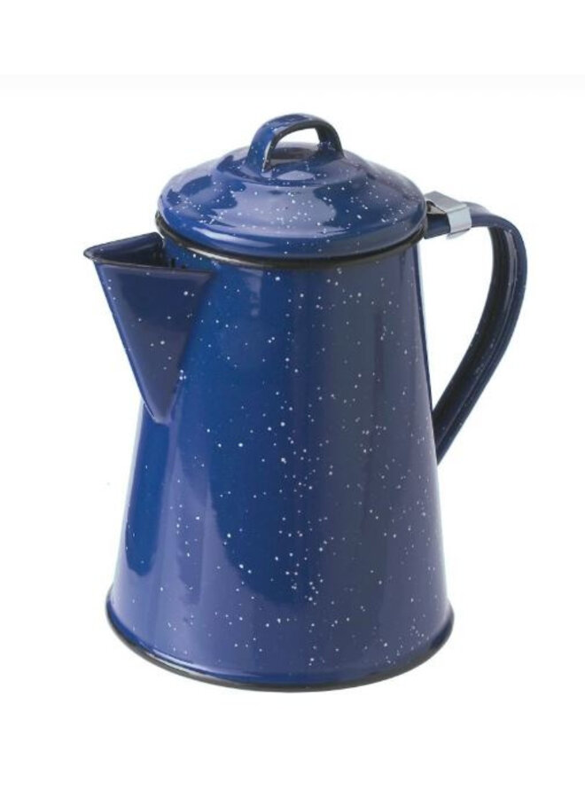 Coffe pot 6 cup blauw