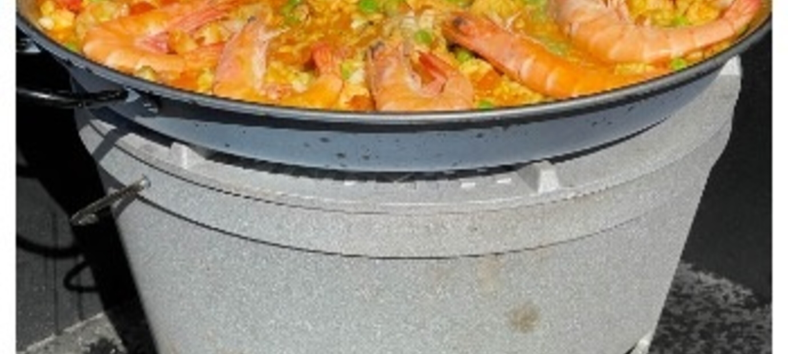 Paella op houtvuur 