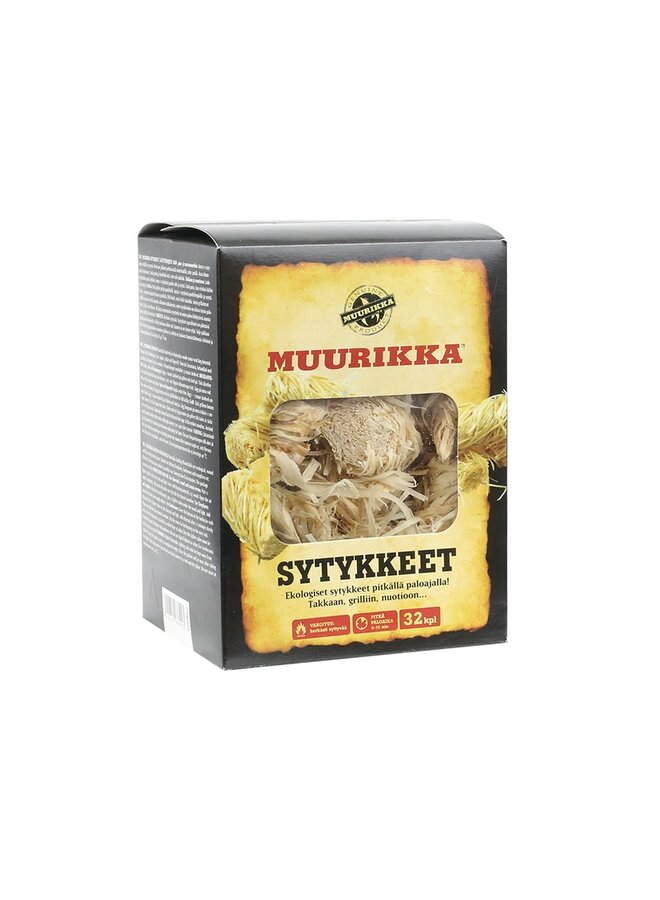 Muurikka Aanmaakwokkels 32 stuks