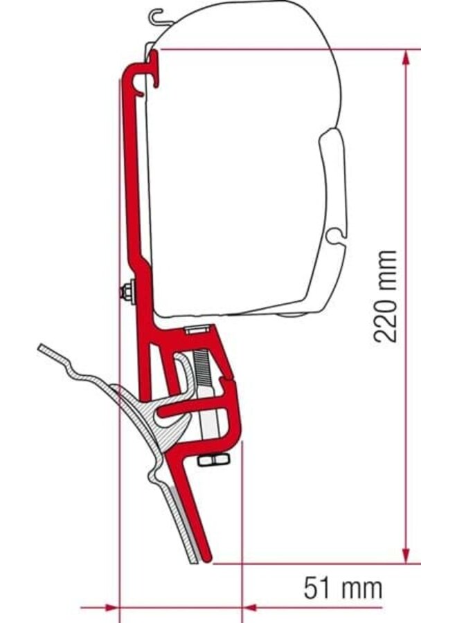 KIT F45-35 VW BRANDRUP T4