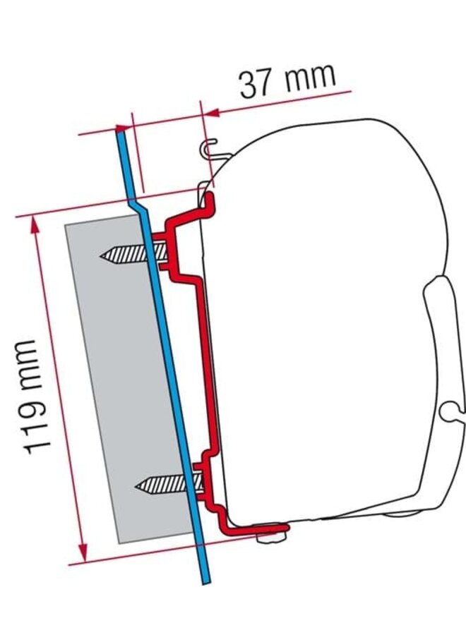 KIT F45 FORD TRANSIT HIGH ROOF H2/H3 NA 2006