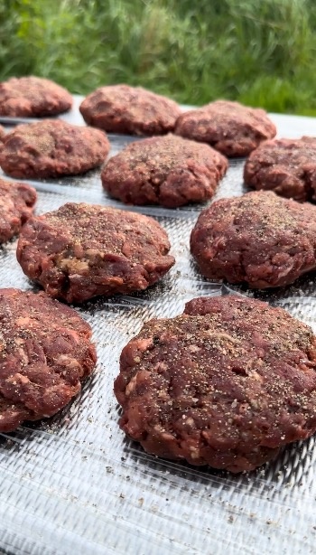 Zelf gemaakte Hamburgers