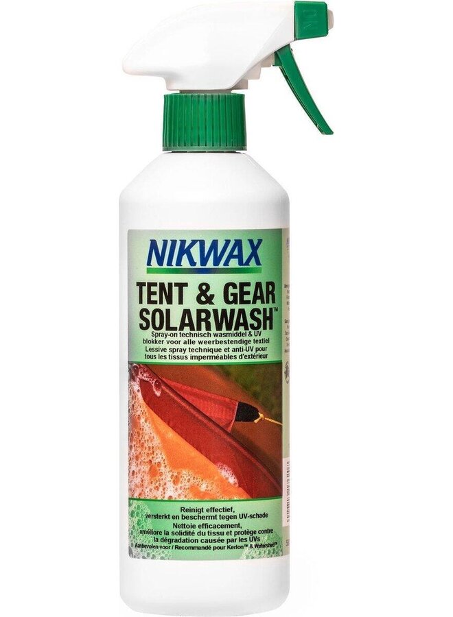 Nikwax  Tent & Gear Solarwash 500ml & Solarproof 500ml