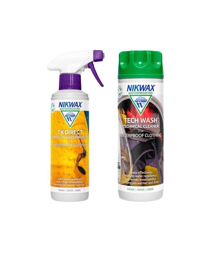 Nikwax  300ml teckwash & TX direcht spray