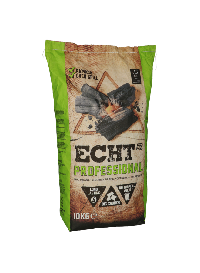 Houtskool 10 kg professional ( eik, beuk en essen)