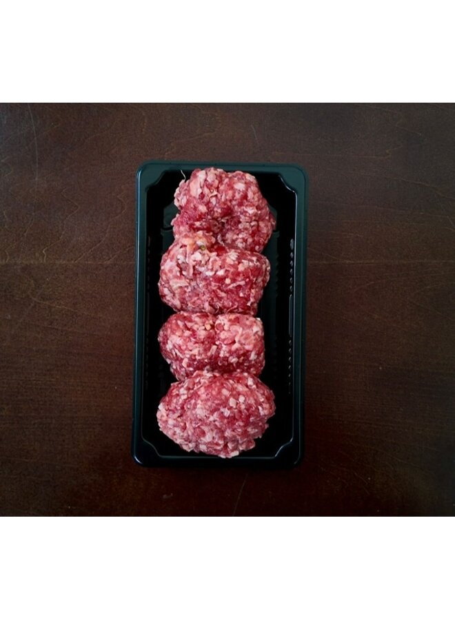 Huisgemaakte mini-hamburgers – 4 × 50 gram
