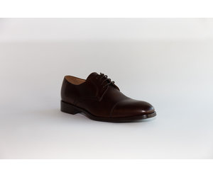 Derby Toecap Bruine Schoenen - PAKKEND Amsterdam