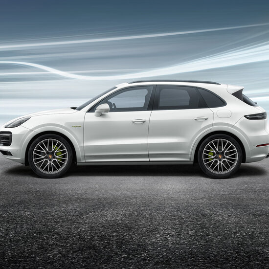 Porsche Cayenne E3-I  SUV, 21 inch RS Spyder Design zomerwielenset