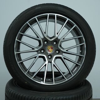 Porsche Cayenne E3 SUV, 21 inch RS Spyder Design zomerwielenset