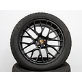 Porsche Macan 20 inch RS Spyder winterwielenset in zijdeglans zwart