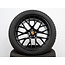 Porsche Macan 20 inch RS Spyder winterwielenset in zijdeglans zwart