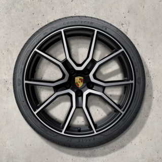 VERWACHT, 21 inch Taycan RS Spyder Design zomerwielenset