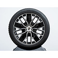 21 inch Macan Design winterwielenset zwart gespoten (hoogglans)