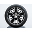 21 inch Macan Design winterwielenset zwart gespoten (hoogglans)