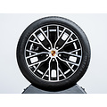 20 inch Taycan Turbo S Aero Design winterwielenset zwart gespoten (hoogglans)