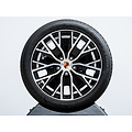 20 inch Taycan Turbo S Aero Design winterwielenset zwart gespoten (hoogglans)