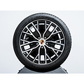 20 inch Taycan Turbo S Aero Design winterwielenset zwart gespoten (hoogglans)