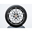 22-inch Cayenne E3-II Coupé RS Spyder winterwielenset , hoogglans zwart / glansgedraaid voorvlak