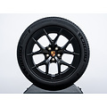 Cayenne E4 Demoset, 21 inch RS Spyder Design complete winterwielenset zwart gespoten (zijdeglans)