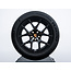 Cayenne E4 Demoset, 21 inch RS Spyder Design complete winterwielenset zwart gespoten (zijdeglans)