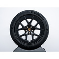Cayenne E4 Demoset, 21 inch RS Spyder Design complete winterwielenset zwart gespoten (zijdeglans)