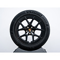 Cayenne E4 Demoset, 21 inch RS Spyder Design complete winterwielenset zwart gespoten (zijdeglans)