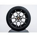 Cayenne E4 Demoset, 21-inch RS Spyder Design winterwielenset, gelakt in zwart (hoogglans) met glanzende voorvlak