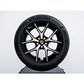 Cayenne E4 Demoset, 21-inch RS Spyder Design winterwielenset, gelakt in zwart (hoogglans) met glanzende voorvlak